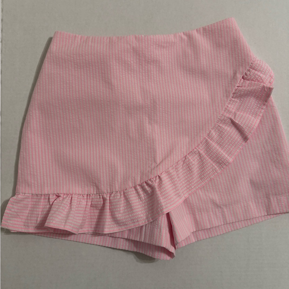 Lilly Pulitzer Pink Ruffle Skirt